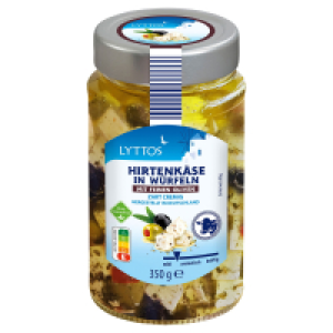 Weisskäse in Würfeln 350 g, Oliven