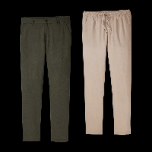 UP2FASHION Baumwoll-Leinen-Hose
