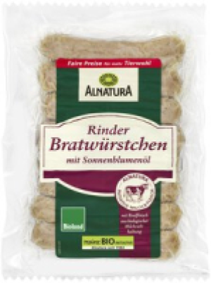 Alnatura Rinder-Bratwürstchen