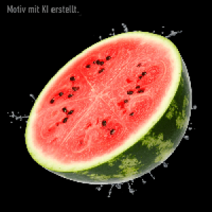 Wassermelone groß