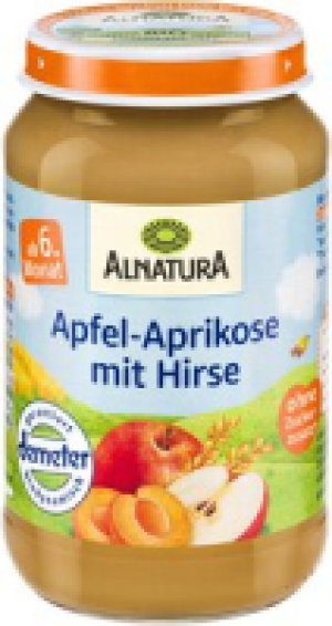 Apfel-Aprikose mit Hirse 1.25&nbsp;&euro;