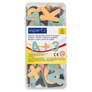 Aldi Süd  EXPERTIZ Magnetbuchstaben und -zahlen