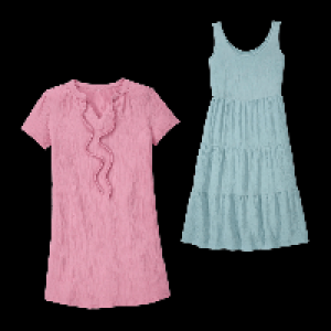 UP2FASHION Musselin-Kleid
