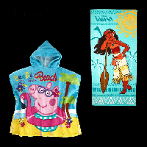 Kinder-Badeponcho / -Badehandtuch