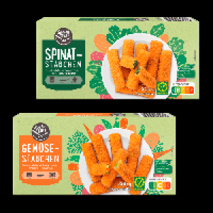 SPEISEZEIT Spinat- / Gemüsestäbchen 1.49 €