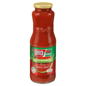 Aldi Süd  ORO DI PARMA 700 g, passierte Tomaten Basilikum