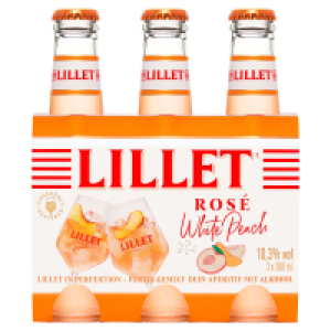 LILLET Mixgetränk 3 x 200 ml, White Peach
