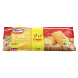 DR. OETKER, Dr. Oetker Kuchensnacks 4+1, Zitrone