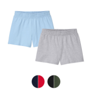 UP2FASHION BASICS Damen Sweatshorts 2er-Pack