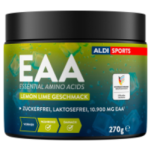 Aldi Süd  ALDI SPORTS EAA Pulver 270 g, Lemon Lime