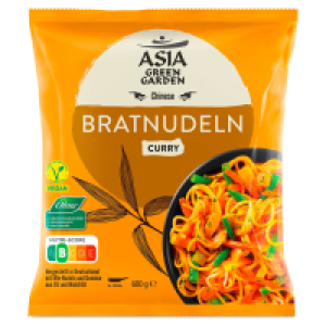 Aldi Süd  ASIA GREEN GARDEN Asia Bratnudeln 600 g, Curry
