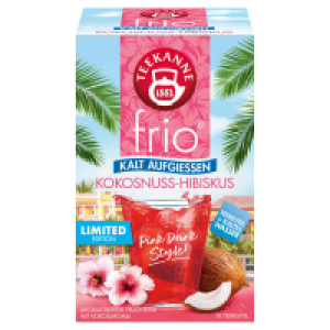 TEEKANNE Frio Tee 45 g, Kokos-Hibiskus