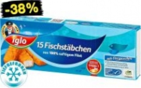 iglo Fischst&auml;bchen oder Backfischst&auml;bchen 1.79&nbsp;&euro;