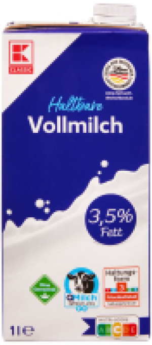 K-CLASSIC H-Vollmilch, 3,5 % Fett