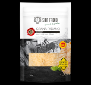 SAN FABIO Grana Padano gerieben