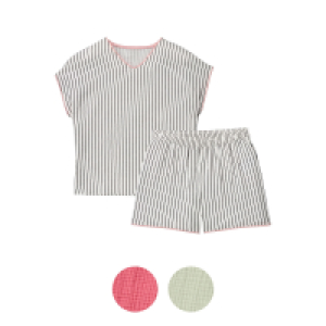 Aldi Süd  UP2FASHION WOMEN ​​​​​​​Damen Muselin Pyjama