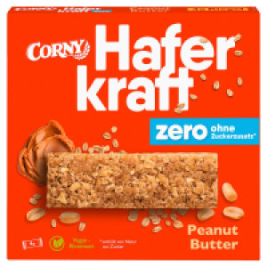 CORNY Haferkraft 140 g, Zero Erdnussbutter