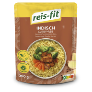 REIS-FIT Express Reis 250 g, Curryreis