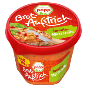 FEINKOST POPP Brotaufstrich 250 g, Tomate-Mozzarella