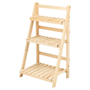 BELAVI Pflanzregal aus Holz
