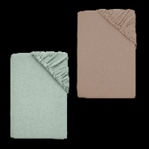 Aldi Nord Novitesse NOVITESSE Jersey-Spannbetttuch-Topper