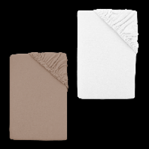 NOVITESSE Jersey-Spannbetttuch; B x L: ca. 180-200 x 200 cm