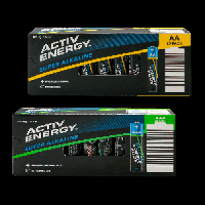 ACTIV ENERGY Alkaline-Batterien