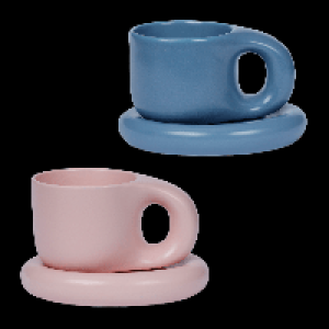 CROFTON Tasse mit Untertasse