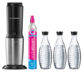 SODASTREAM Wassersprudler Crystal 3.0 Promo-Pack