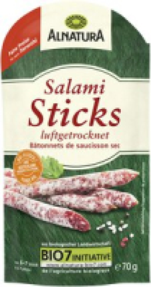 Salami-Sticks luftgetrocknet 2.99&nbsp;&euro;