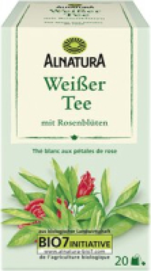 Wei&szlig;er Tee mit Rosenbl&uuml;ten 2.49&nbsp;&euro;