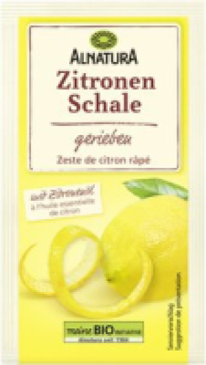 Zitronenschale, gerieben 0.69&nbsp;&euro;