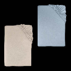 Aldi Nord Novitesse NOVITESSE Mikrofaser-Spannbetttuch; B x L: ca. 180-200 x 200 cm