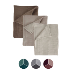 CROFTON Mikrofaser Geschirrtuch 3er-Pack