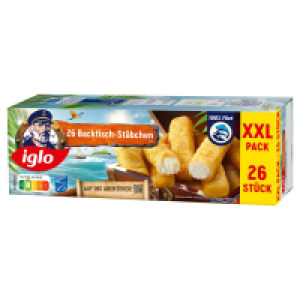 IGLO XXL Backfisch-Stäbchen 728 g