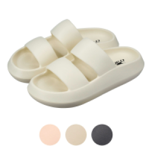 CRANE Damen-/Herren-Plattform-Sandalen I am green™