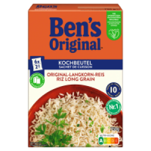 Aldi Süd  BENS ORIGINAL Kochbeutelreis 750 g