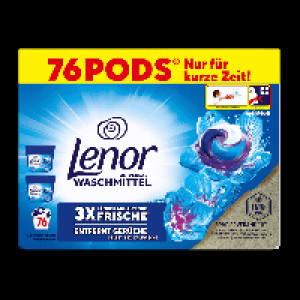 Aldi Nord Lenor LENOR All-in-1-Pods Universal-Waschmittel Aprilfrisch