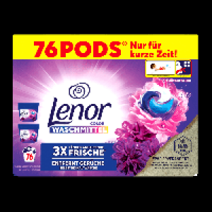 Aldi Nord Lenor LENOR All-in-1-Pods Color-Waschmittel Blütentraum
