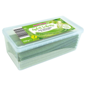 SWEETLAND Fruchtgummi Bänderschnüre 350 g, Apfel