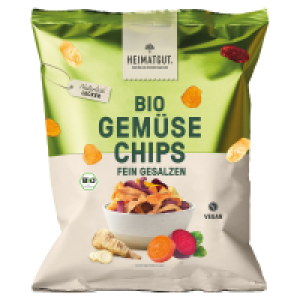 HEIMATGUT Bio Gemüse-/Süßkartoffeln, Salz, Gemüse Chips