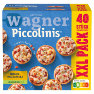 Aldi Süd  ORIGINAL WAGNER Piccolinis 1,2 kg, Tomate-Mozzarella
