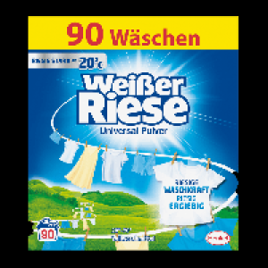 Aldi Nord Weisser Riese WEISSER RIESE Waschpulver Universal