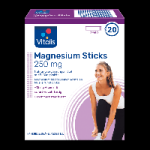 Aldi Nord Vitalis VITALIS Magnesium-Sticks 250 mg
