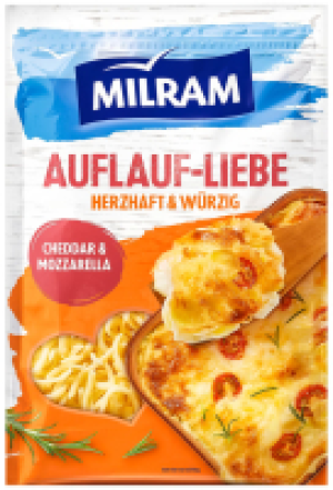 MILRAM Reibekäse oder vegane Raspel