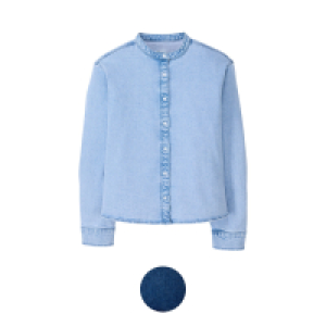 UP2FASHION WOMEN Damen Denim Bluse