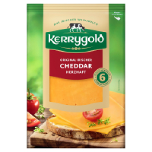KERRYGOLD Scheibenkäse, Cheddar herzhaft