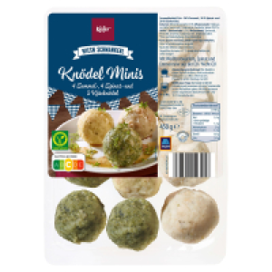 Aldi Süd  WIESN SCHMANKERL Knödel Minis 450 g