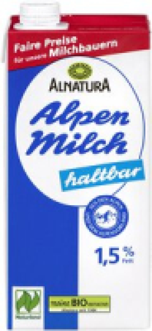 Alnatura Haltbare Alpenmilch 1,5%
