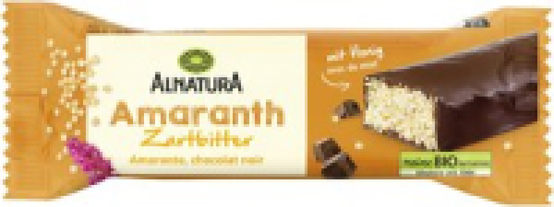 Alnatura Amaranth-Riegel Zartbitter